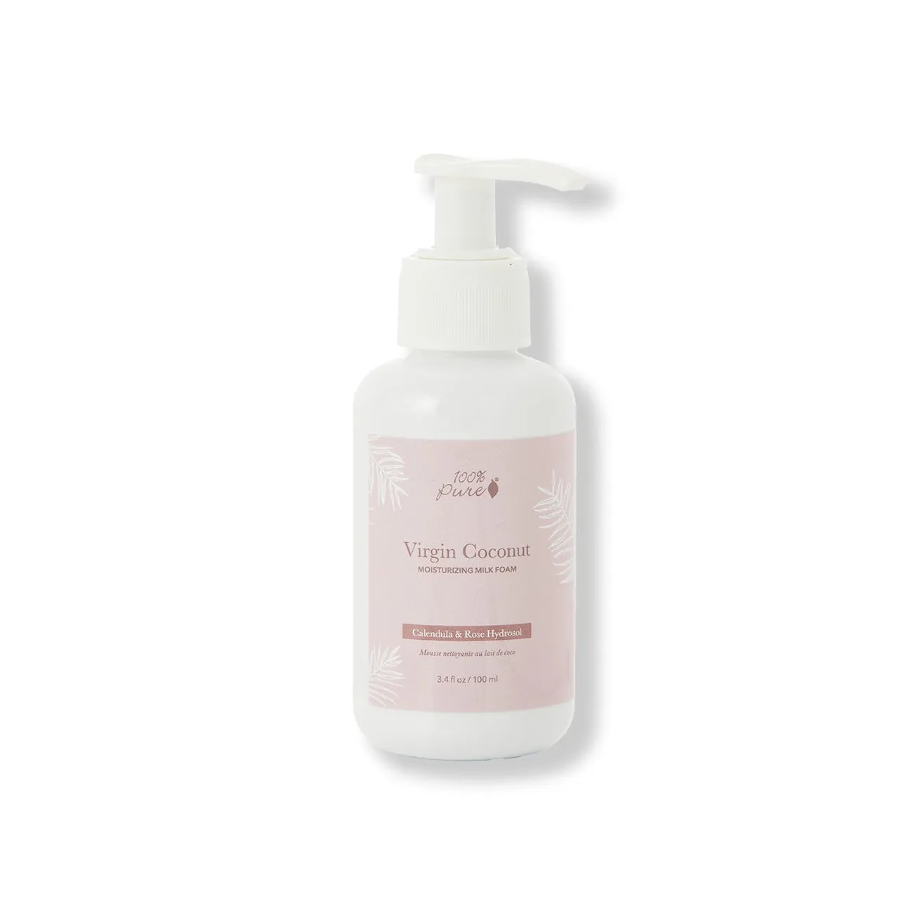 100% PURE - Virgin Coconut Moisturizing Milk Foam