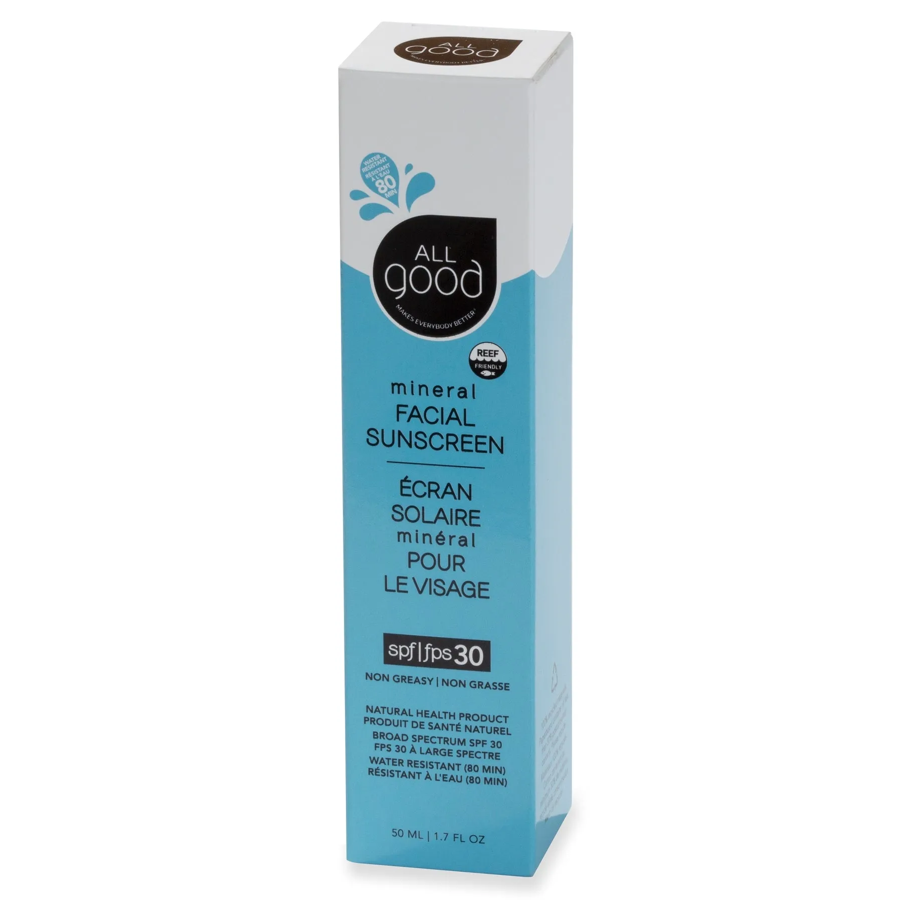 All Brand Mineral Facial Sunscreen SPF30