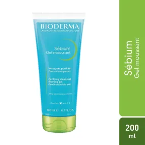 BIODERMA SEBIUM PURIFYING CLEANSING FOAMING GEL 200 ML