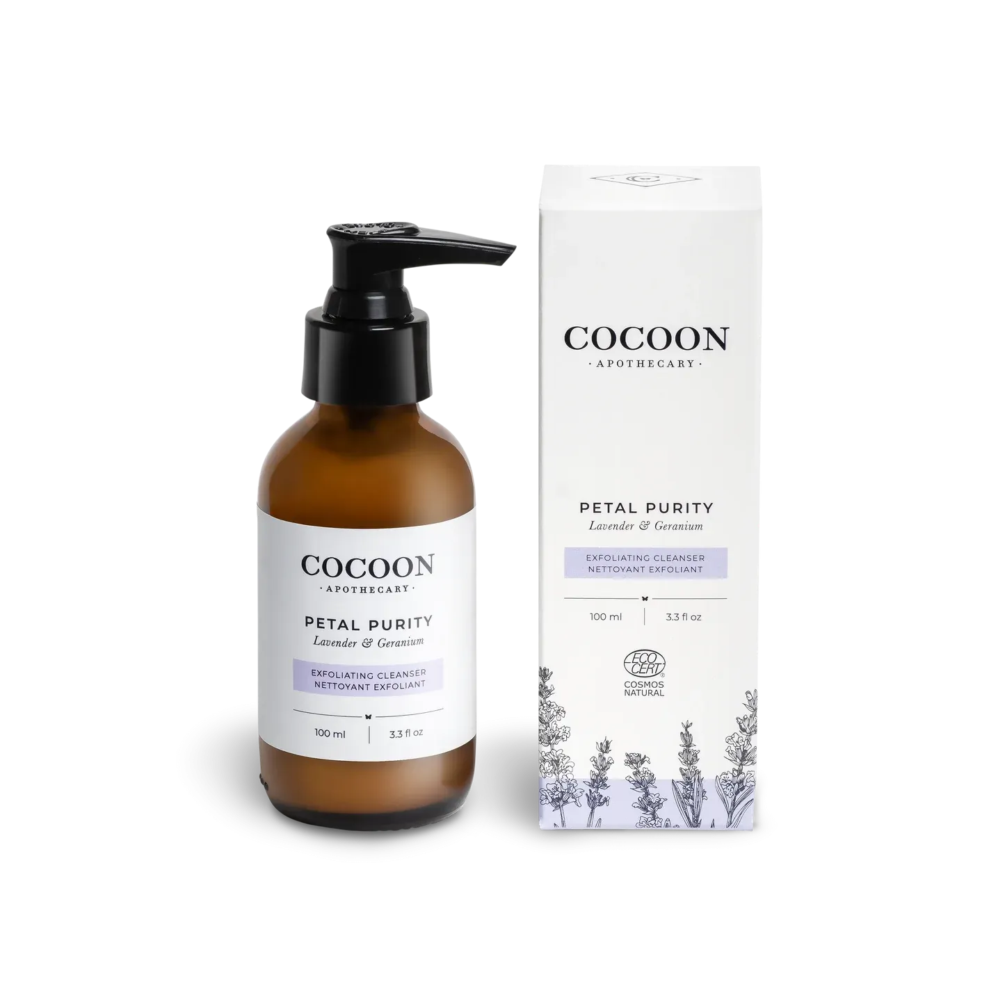 Cocoon Apothecary Petal Purity Exfoliating Cleanser