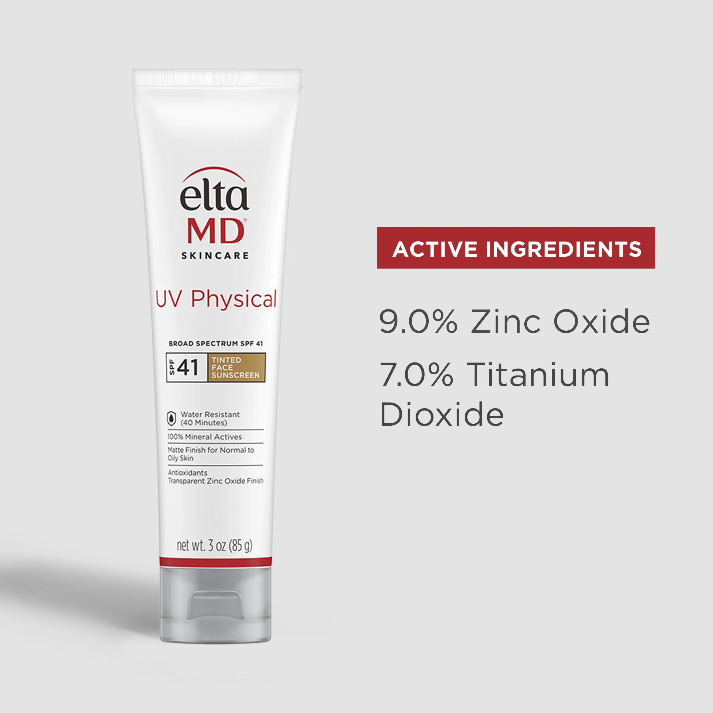 EltaMD UV Physical Broad-Spectrum SPF 41 Tinted Face Sunscreen
