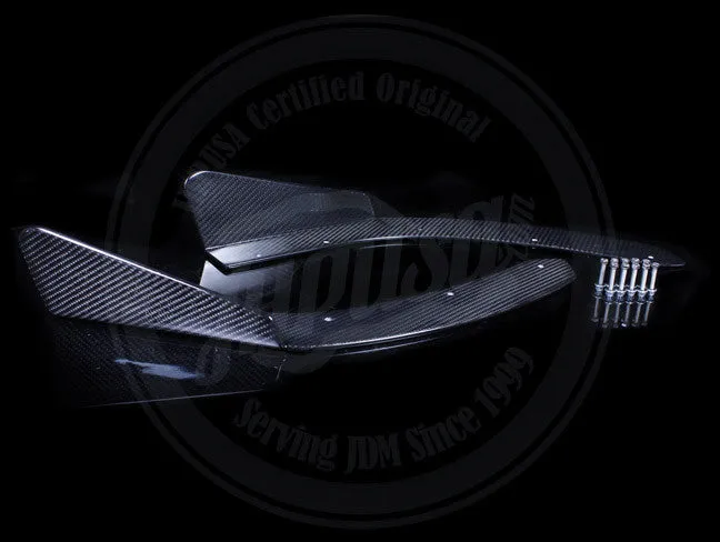 EVS Carbon Fiber Wing Lip Spoilers - 96-00 Civic
