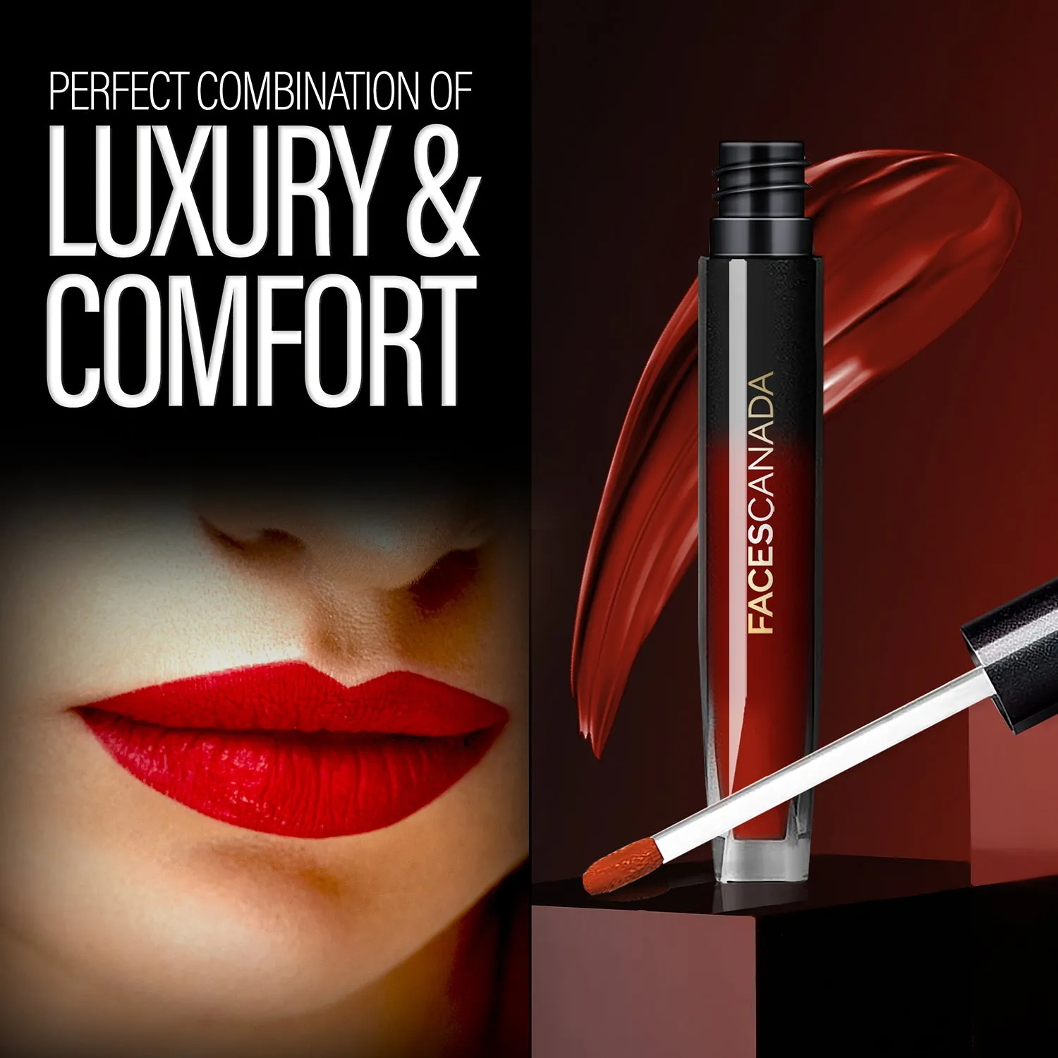 FC Comfy Silk Liquid Lip Color- Ebony Rose 14 3ml