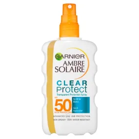 Garnier Ambre Solaire Clear Protect Spray SPF50 200ml