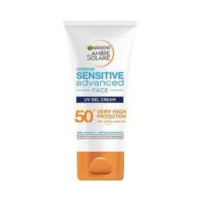 Garnier Ambre Solaire Sensitive Advanced Face SPF 50  UV Gel Cream 50ml