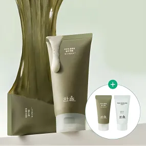 HANYUL Limited Edition Young Artemisia Cleansing Absorbent Pack Foam 120ml 15ml Sun Cream 150ml