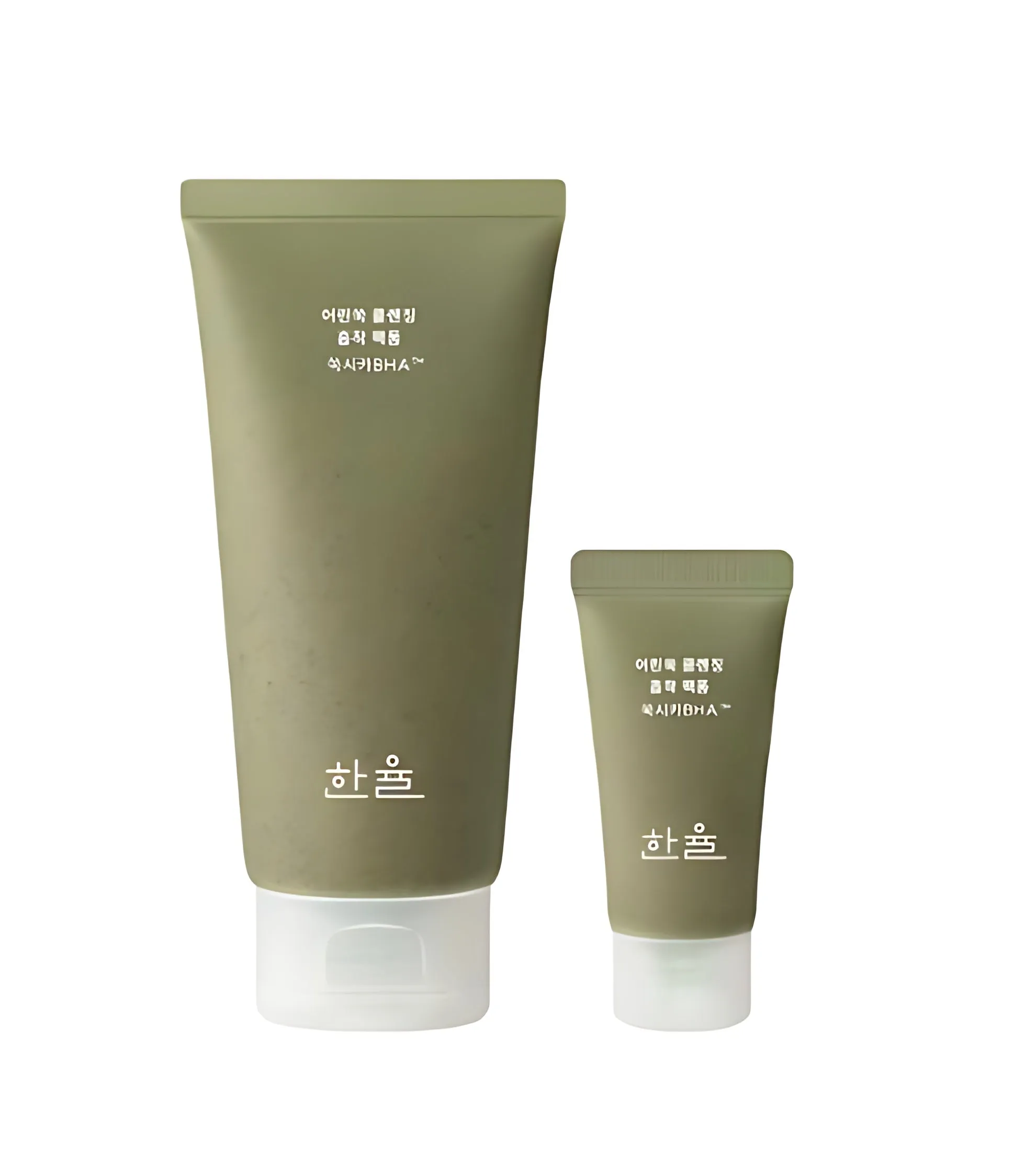 HANYUL Limited Edition Young Artemisia Cleansing Absorbent Pack Foam 120ml 15ml Sun Cream 150ml