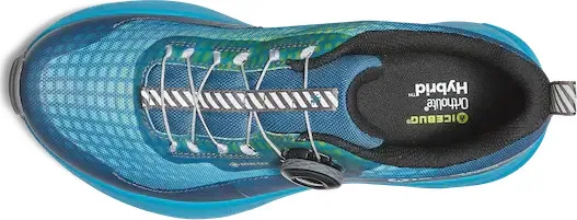 Icebug Women&#x27;s Newrun Bugrip Gore-Tex Mist Blue/Aqua | Buy Icebug Women&#x27;s Newrun Bugrip Gore-Tex Mist Blue/Aqua here | Outnorth