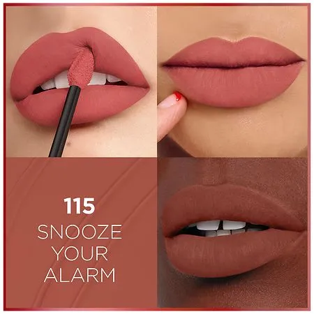Loreal Infallible Lip Matte Snooze Your Alarm