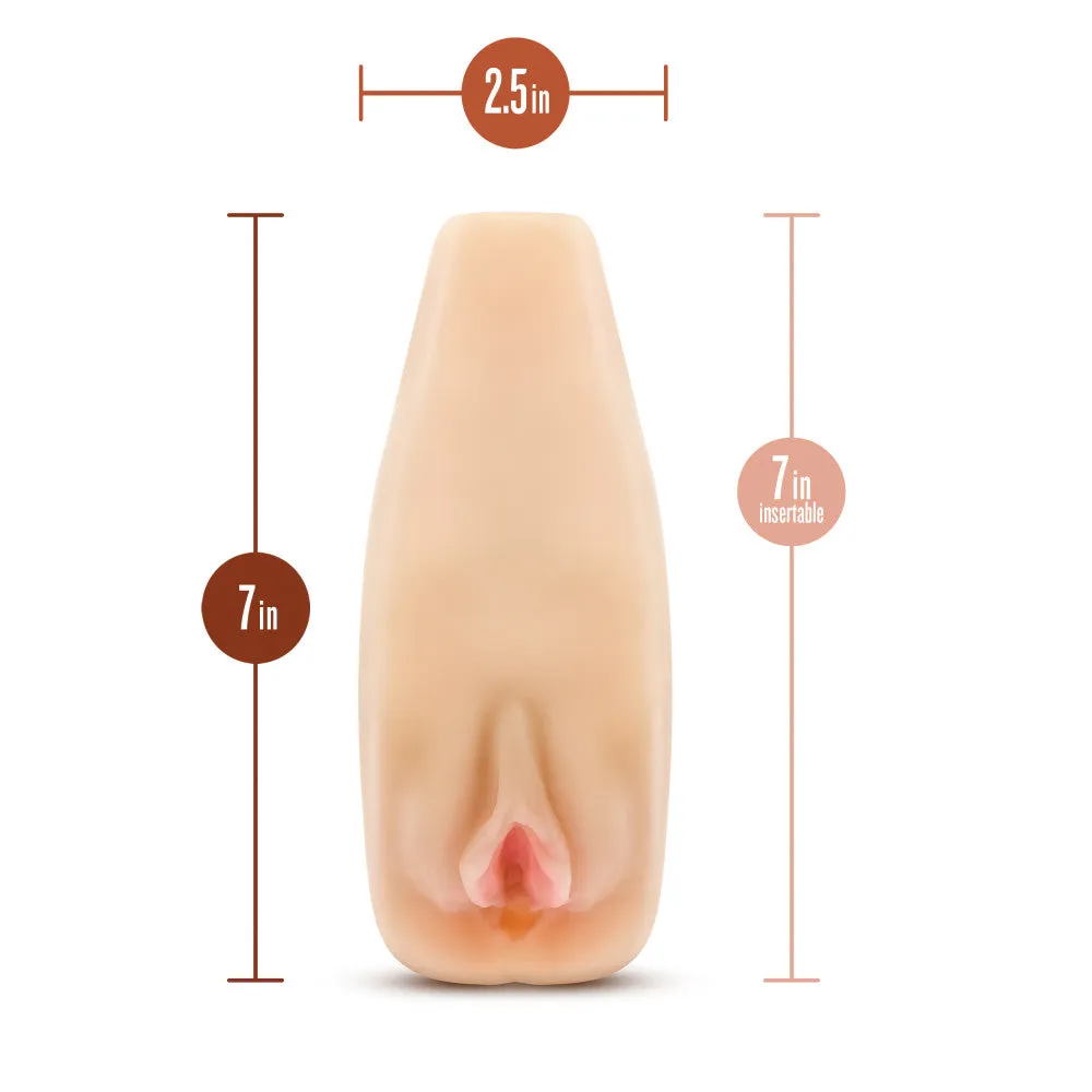 M Elite By Blush® | Soft & Wet Natasha Realistic Beige Masturbator / Stroker