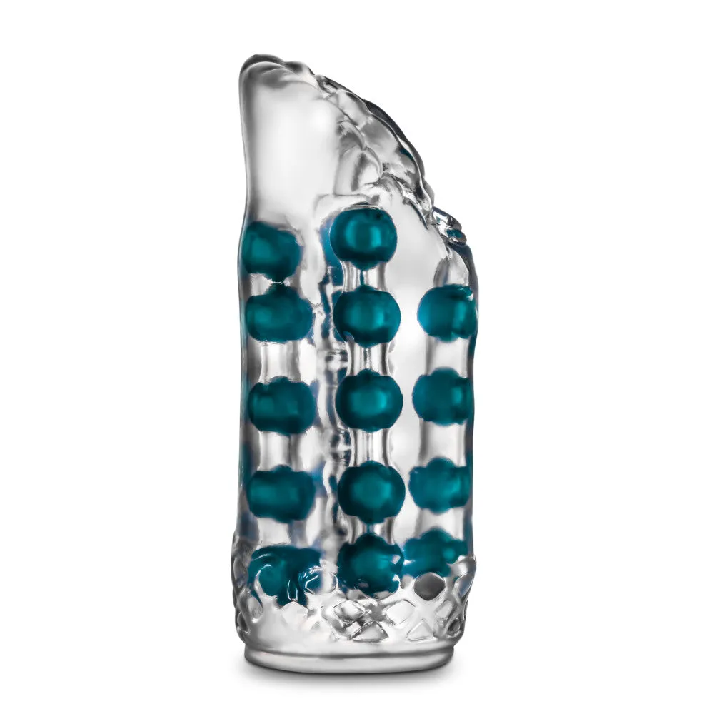 M For Men By Blush® | Super Stroker Clear Masturbator / Stroker