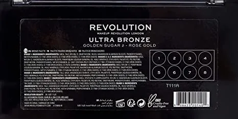 Makeup Revolution London Golden Sugar 2, Rose Gold, 14g