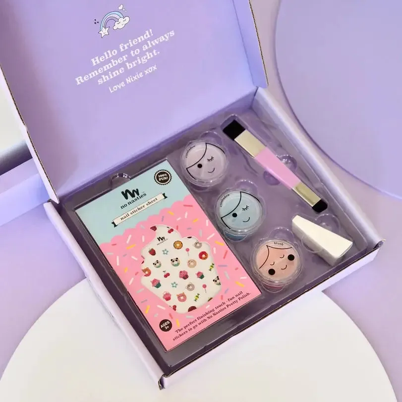 Nixie Purple Natural Pretty Play Eyeshadows Goody Pack
