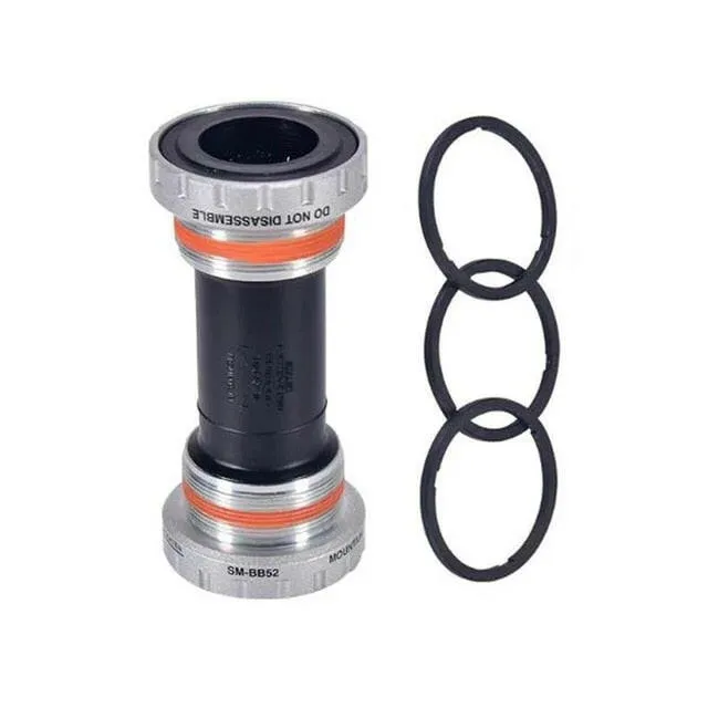SHIMANO SM-BB52 Bottom Bracket DEORE M6100 Series Threaded HOLLOWTECH II 68/73 mm shell width - Trekking ORiginal parts