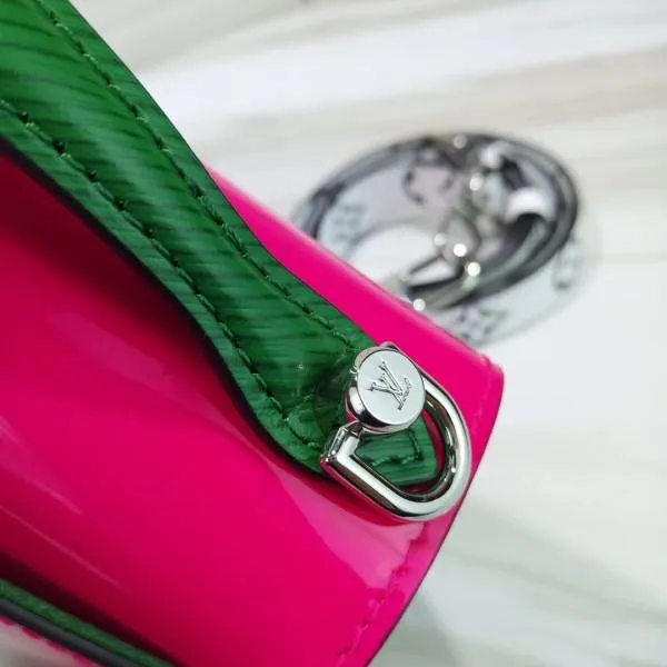 Smooth Vernis Patent Leather Cherrywood Bb Bag Fuchsia 2019