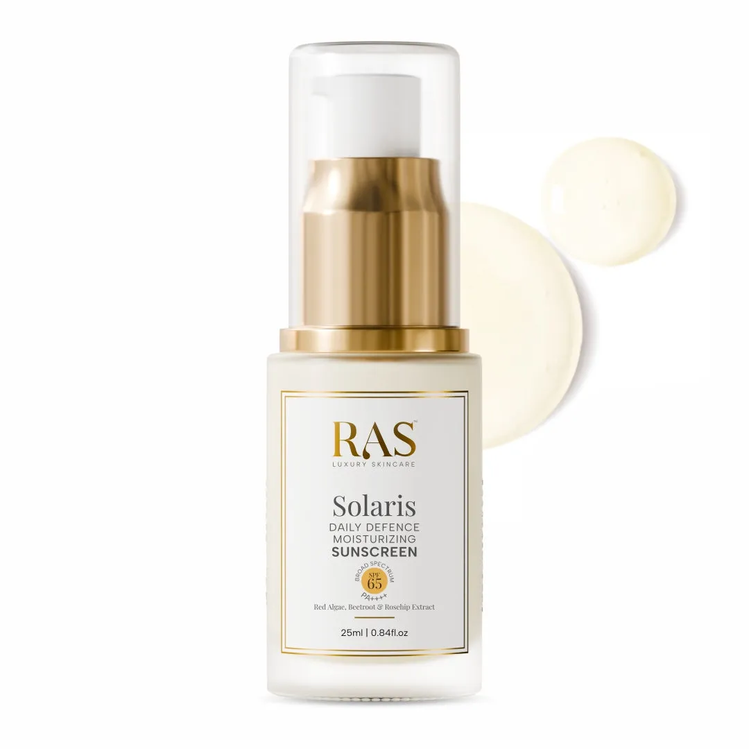Solaris Ultra Light Daily Defence Sunscreen SPF 65 PA    