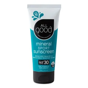 SPF 30 SPORT MINERAL SUNSCREEN LOTION - 3 OZ