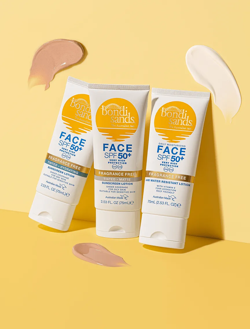 SPF 50  Fragrance Free Hydrating Tinted Face Lotion