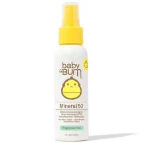 Sun Bum Baby Bum Mineral Sunscreen Spray SPF 50 3 oz