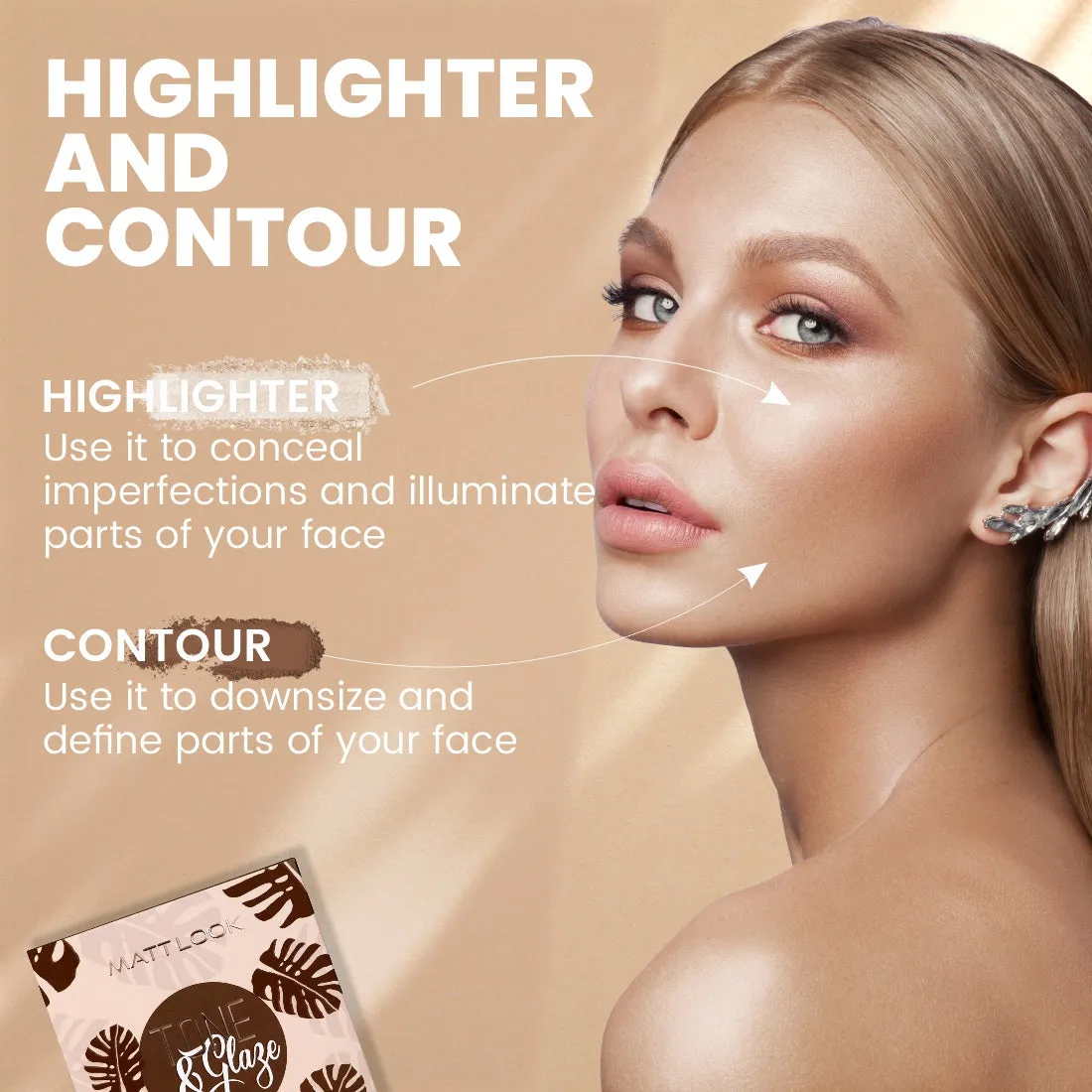 Tone & Glaze Sculpting Contour & Highlighter Palette