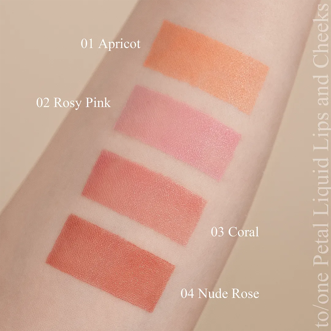 to/one Petal Liquid Lips and Cheeks