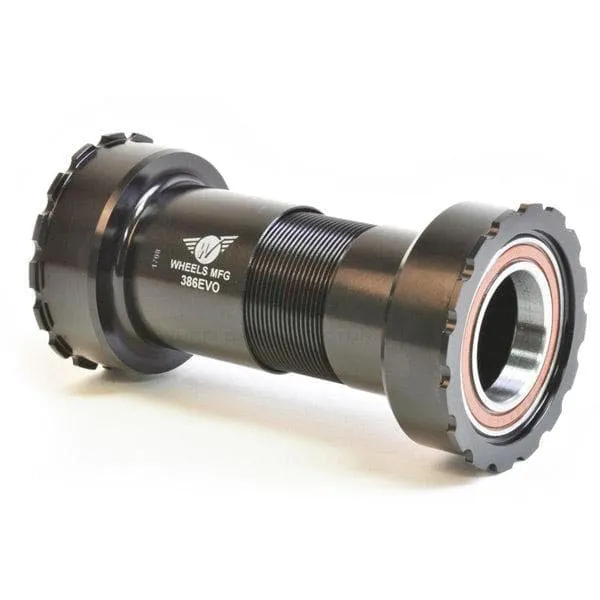 Wheels Manufacturing 386EVO Threaded Angular Contact Bearings For 24mm Cranks